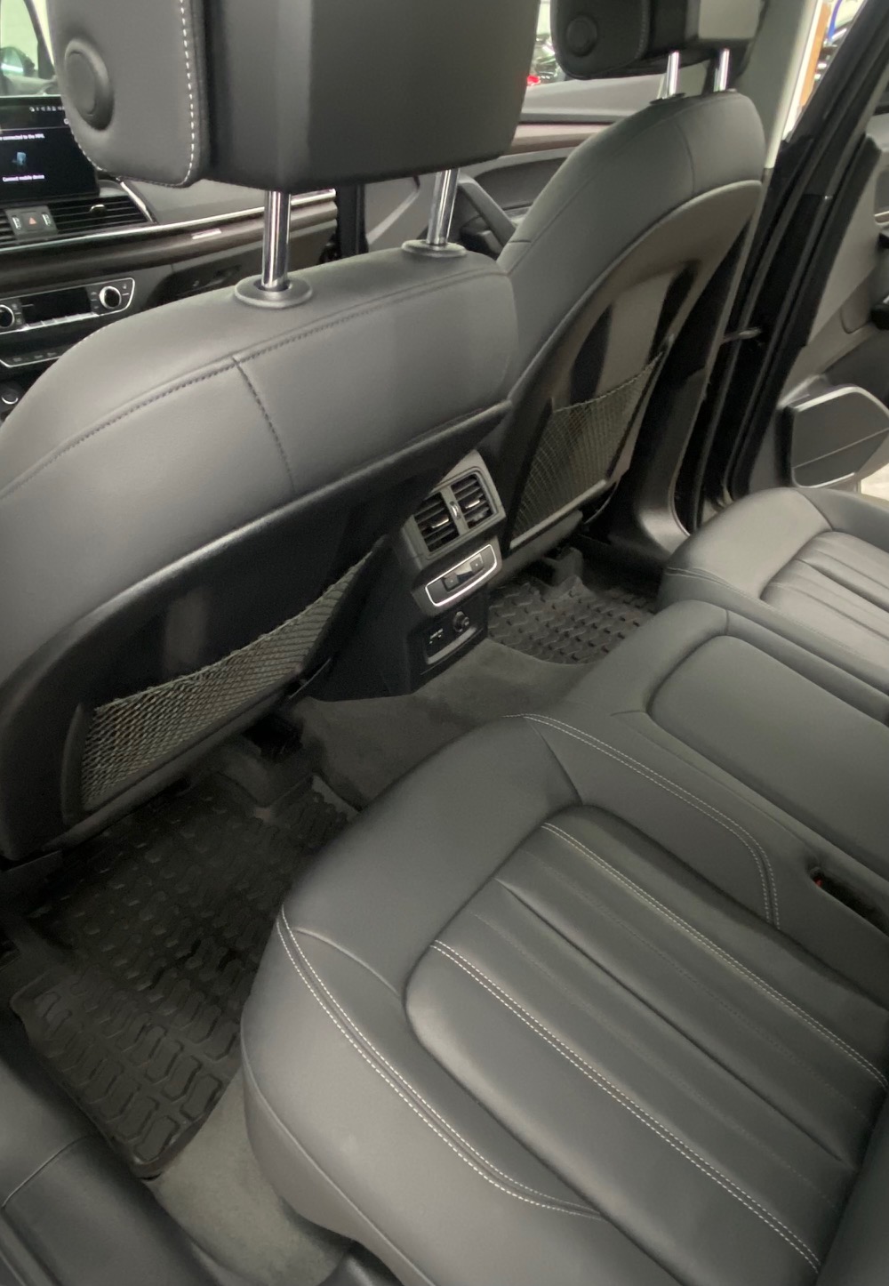 Detailed Audi rear cabin from driver side