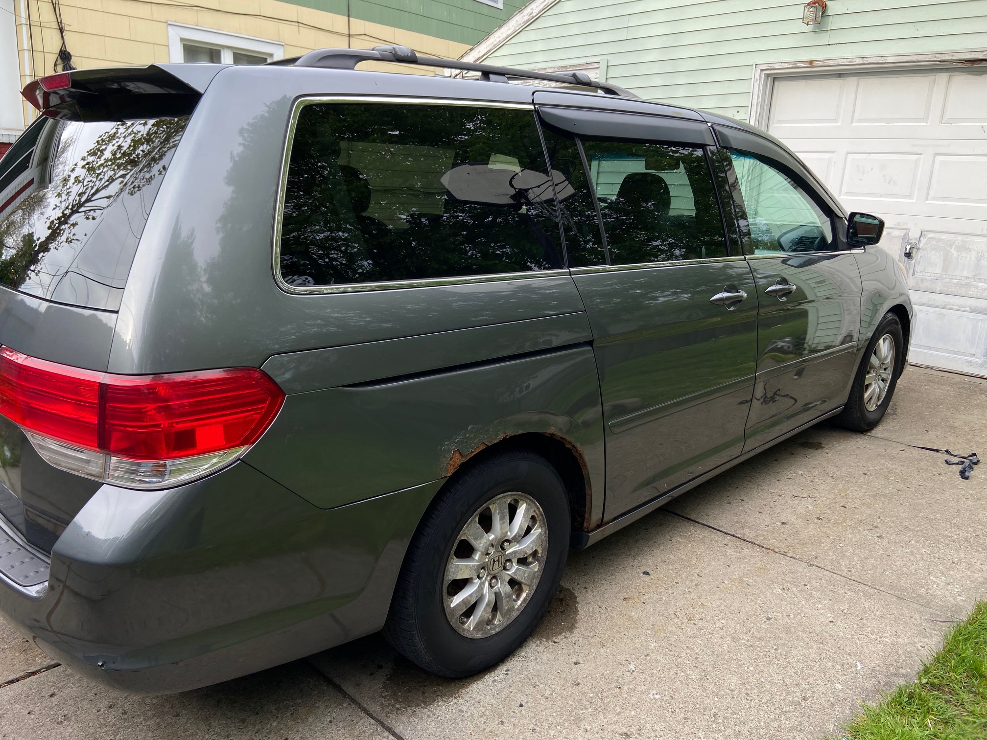 Honda side exterior after detailing